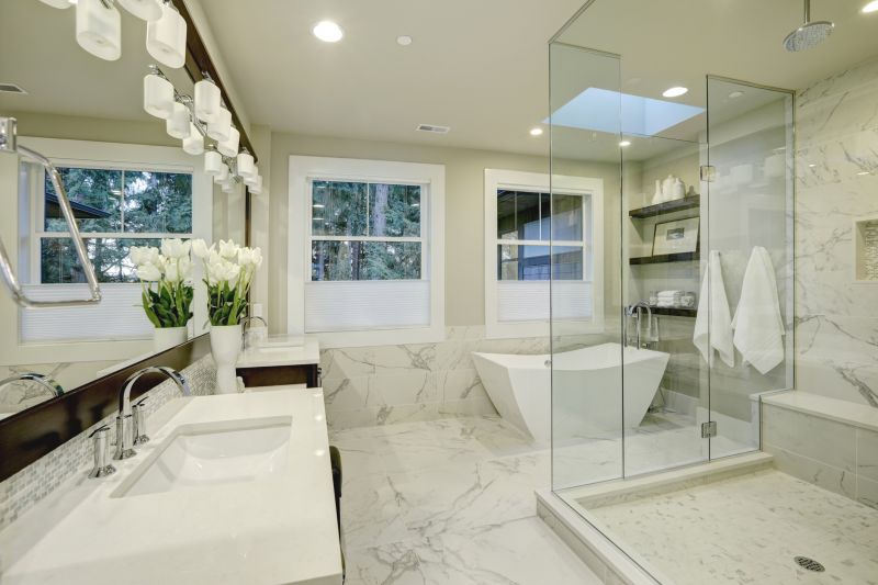 Luxury Shower with Rainfall Head