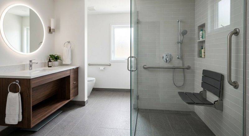 Bathroom Modification detail